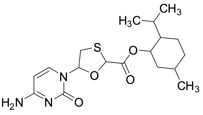 5-(4-Amino-2-oxo-1(2H)-pyrimidinyl)-1,3-oxathiolane-2-carboxylic Acid 5-Methyl-2-(1-methylethyl)cyclohexylester