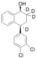 cis-(1S,4S)-4-(3,4-Dichlorophenyl)-1,2,3,4-tetrahydro-naphthalen-1-ol-d4