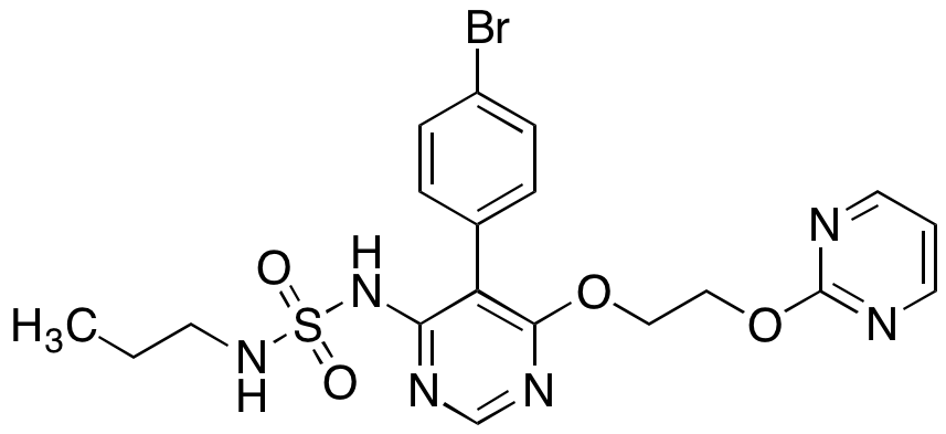 N-[5-(4-Bromophenyl)-6-[2-(2-pyrimidinyloxy)ethoxy]-4-pyrimidinyl]-N'-propyl-sulfamide