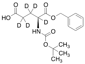 N-Boc-L-glutamic Acid alpha-Benzyl Ester-D5
