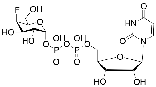 Uridine-5’-diphosphate-4-deoxy-4-fluoro-alpha-D-galactose