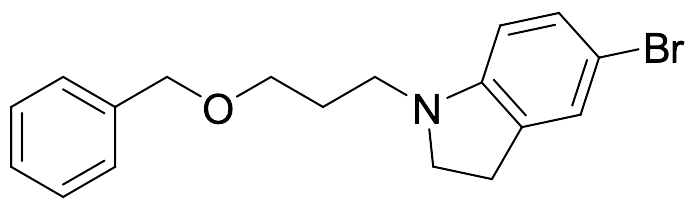 1-[3-(Benzyloxy)propyl]-5-bromoindoline