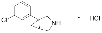 1-(3-Chlorophenyl)-3-azabicyclo[3.1.0]hexane Hydrochloride
