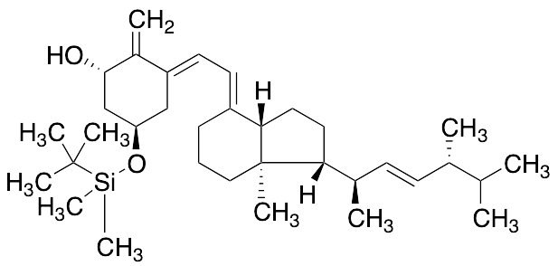 (1S,3E,5R)-5-[[(1,1-dimethylethyl)dimethylsilyl]oxy]-2-methylene-3-[(2E)-2-[(1R,3aS,7aR)-octahydro-7a-methyl-1-[(1R,2E,4R)-1,4,5-trimethyl-2-hexen-1-yl]-4H-inden-4-ylidene]ethylidene]-cyclohexanol