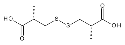 3,3'-Disulfanediylbis[(2S)-2-methylpropanoic] Acid