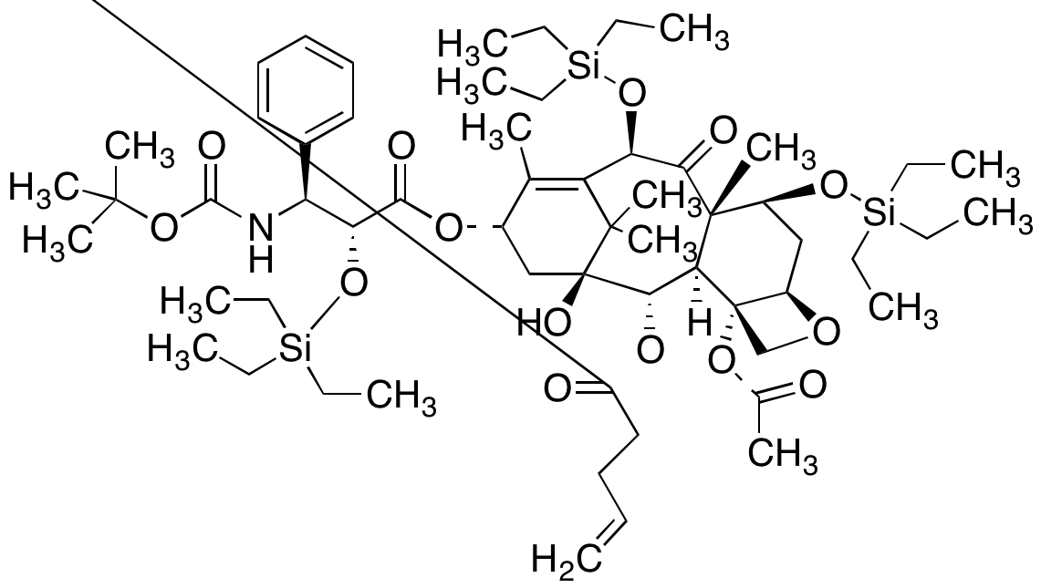 2-Debenzoyl-2-pentenoyldocetaxel 2',7,10-Tris(triethylsilyl) Ether