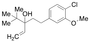 3-(4-Chloro-3-methoxyphenethyl)-4,4-dimethylpent-1-en-3-ol
