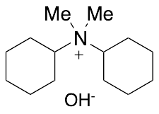 N-Cyclohexyl-N,N-dimethyl-cyclohexanaminium Hydroxide