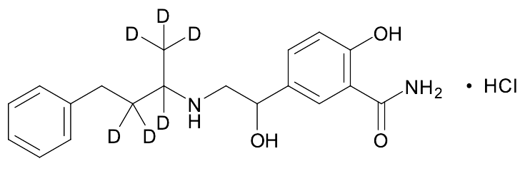 2-Hydroxy-5-(1-hydroxy-2-((4-phenylbutan-2-yl-1,1,1,2,3,3-d6)amino)ethyl)benzamide Hydrochloride