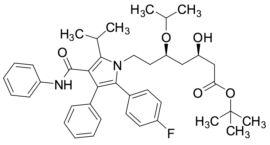 Atorvastatin 5-Isopropyl Ether tert-Butyl Ester