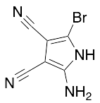 2-Amino-5-bromo-3,4-di-cyanopyrole