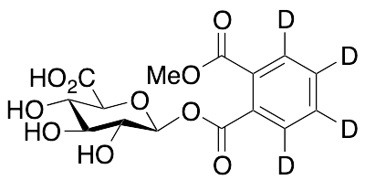 Monomethyl Phthalate-d4 O-Beta-D-Glucuronide
