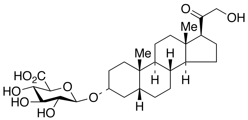 Tetrahydro 11-Deoxycorticosterone 3Alpha-Beta-D-Glucuronide
