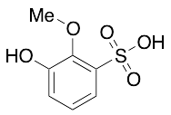 3-Hydroxy-2-methoxybenzenesulfonic Acid