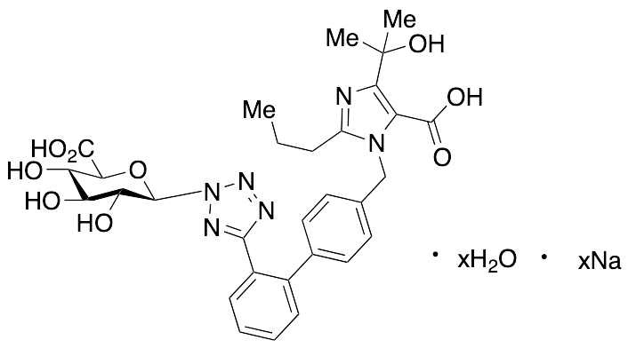 Olmesartan N2-Glucuronide Sodium Salt Hydrate