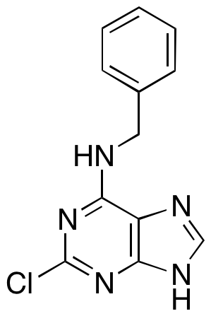 2-Chloro-N-(phenylmethyl)-1H-purin-6-amine