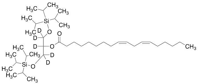 2-Linoleoyl-rac-glycerol-d5 O-TIPS