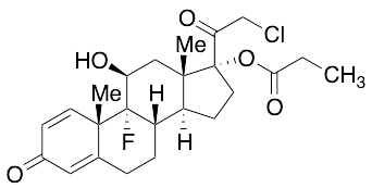 (11beta)-21-Chloro-9-fluoro-11-hydroxy-17-(1-oxopropoxy)pregna-1,4-diene-3,20-dione