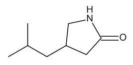 (4RS)-4-(2-Methylpropyl)pyrrolidin-2-one (4-Isobutylpyrrolidin-2-one; (RS)-Pregabalin Lactam) - CAS No. 61312-87-6 (4RS)-4-(2-Methylpropyl)pyrrolidin-2-one (4-Isobutylpyrrolidin-2-one; (RS)-Pregabalin Lactam)
