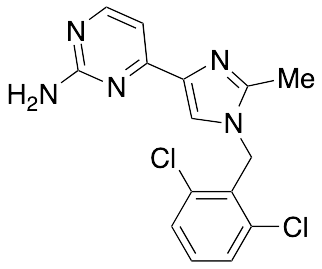 4-[1-[(2,6-Dichlorophenyl)methyl]-2-methyl-1H-imidazol-4-yl]-2-pyrimidinamine