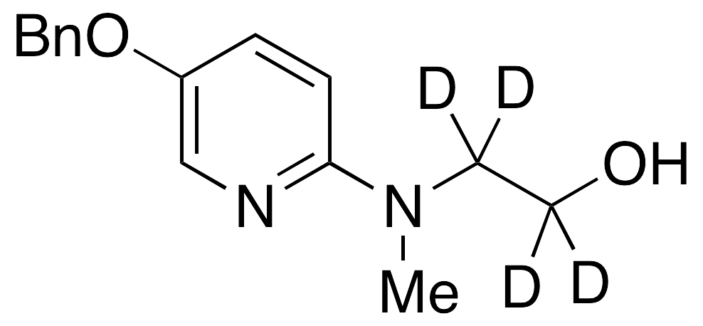 2-[(5-Benzyloxypyridin-2-yl)methylamino]ethanol-d4