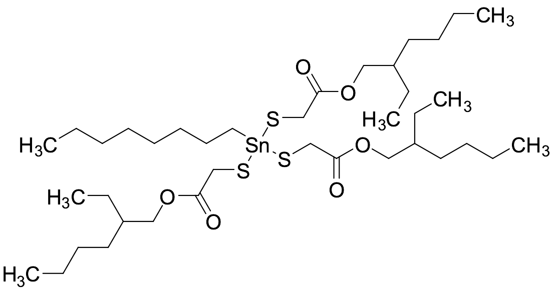 Tris(2-ethylhexyl) 2,2',2''-((Octylstannanetriyl)tris(sulfanediyl))triacetate
