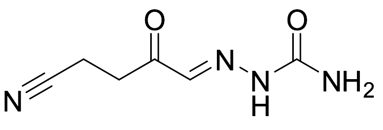 5-(N-Carbamoylamino)imino-4-oxopentanenitrile