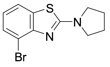 4-Bromo-2-pyrrolidin-1-yl-1,3-benzothiazole