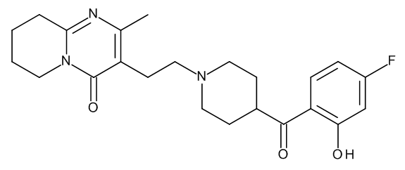 3-[2-[4-(4-Fluoro-2-hydroxybenzoyl)piperidin-1-yl]ethyl]-2-methyl-6,7,8,9-tetrahydro-4H-pyrido[1,2-a]pyrimidin-4-one