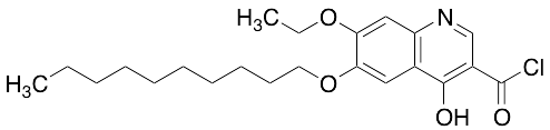 6-(Decyloxy)-7-ethoxy-4-hydroxyquinoline-3-carbonyl Chloride