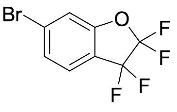 6-​Bromo-​2,​2,​3,​3-​tetrafluoro-​2,​3-​dihydrobenzofuran