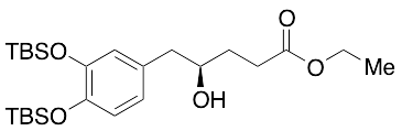 (gammaR)- 3,4-Bis[[(1,1-dimethylethyl)dimethylsilyl]oxy]-gamma-hydroxybenzenepentanoic Acid Ethyl Ester