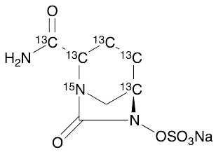 Avibactam-13C5,15N Sodium Salt
