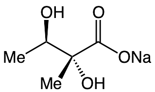(2R,3R)-rel-2,3-Dihydroxy-2-methylbutanoic Acid Sodium Salt