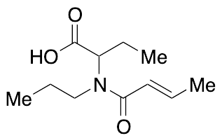 (E)-2-(N-Propylbut-2-enamido)butanoic Acid