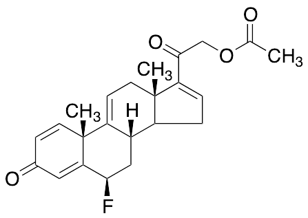 6 beta-Fluoro-21-hydroxypregna-1,4,9(11),16-Tetraene-3,20-dione 21-Acetate