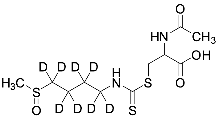 D,L-Sulforaphane-d8 N-Acetyl-L-cysteine