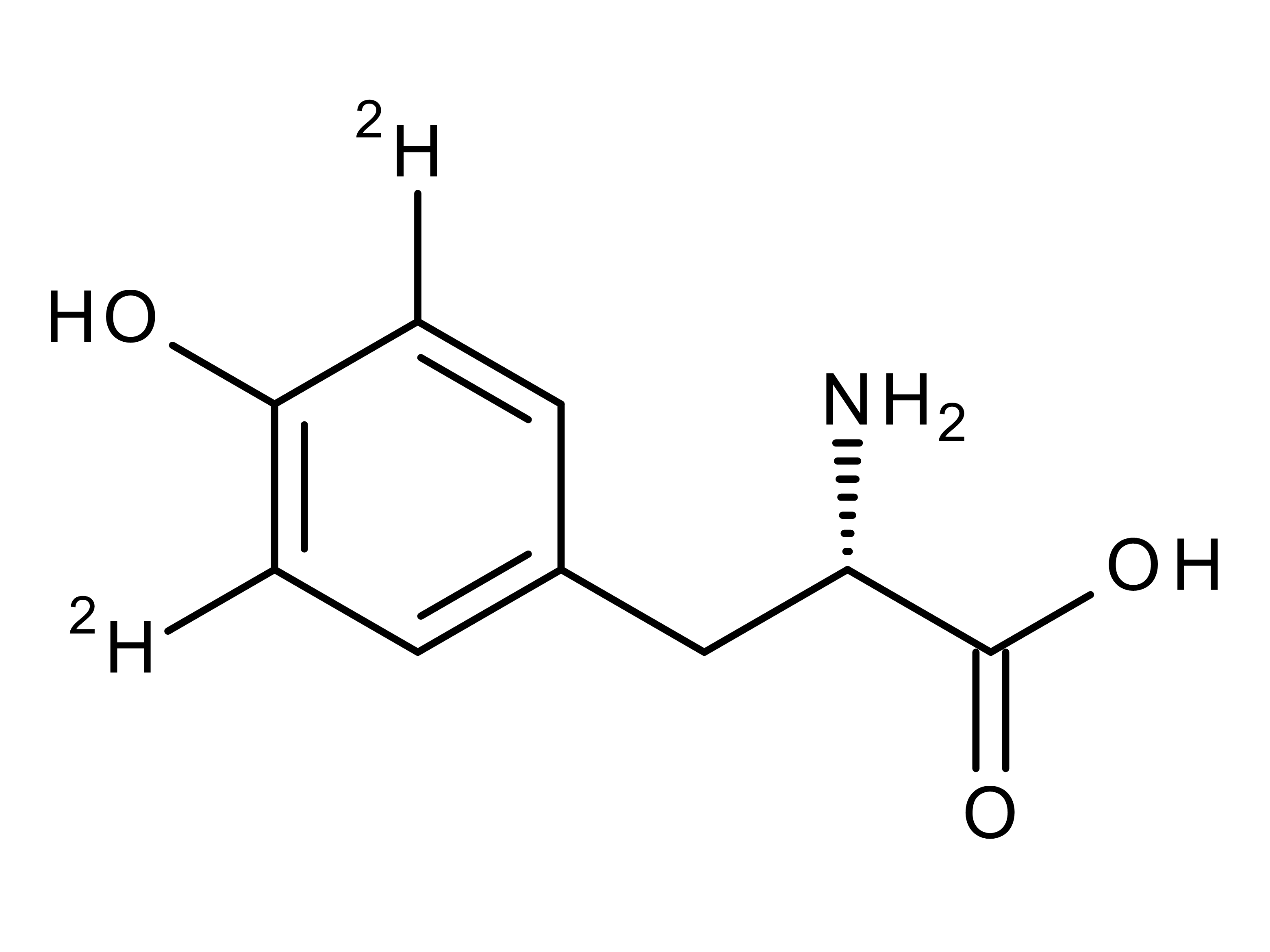 L-4-Hydroxyphenyl-3,5-d2-alanine