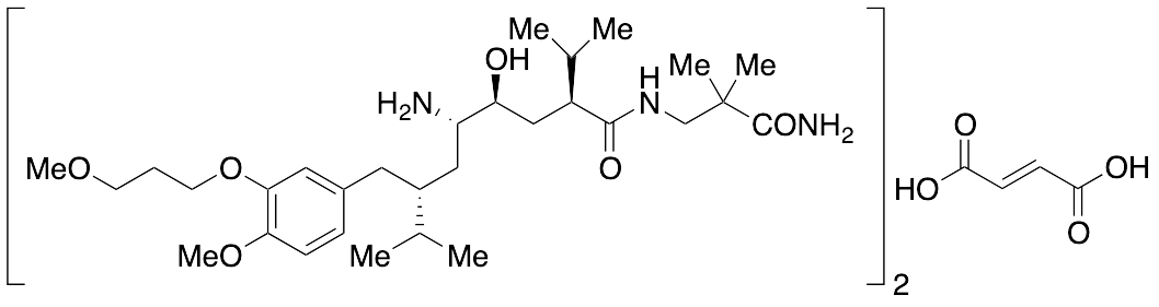 (2S,4S,5S,7R)-Aliskiren Fumarate (2:1)