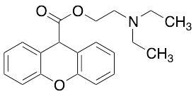 Xanthene-9-carboxylic Acid 2-(Diethylamino)ethyl Ester