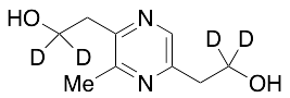 3-Methyl-2,5-bis-(2-hydroxyethyl)pyrazine-d4