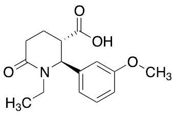 (2S,3S)-1-Ethyl-2-(3-methoxyphenyl)-6-oxopiperidine-3-carboxylic acid