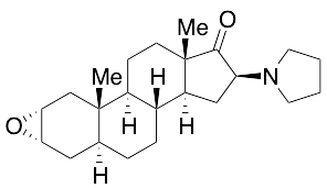 (2a,3a,5a,16b)-2,3-Epoxy-16-(1-pyrrolidinyl)androstan-17-one