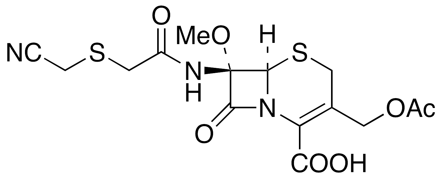 7-[[[(Cyanomethyl)thio]acetyl]amino]-7-methoxy Cephalosporanic Acid