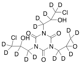 Bis (3-Chloro-2-hydroxypropyl) Glycidyl Isocyanurate-d15