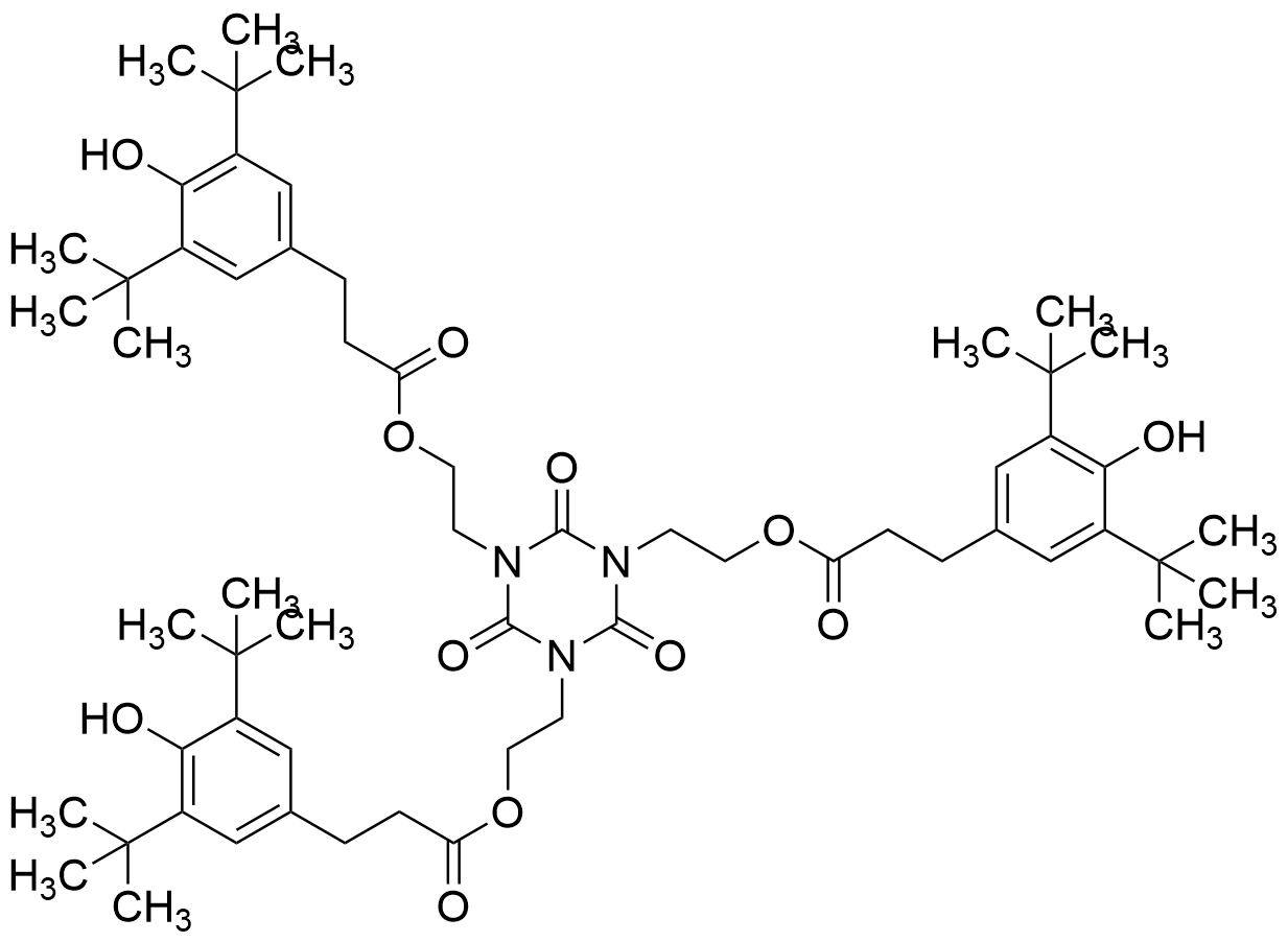 1,3,5-Tris[(3,5-di-tert-butyl-4-hydroxyphenyl)propionyloxyethyl] Isocyanurate