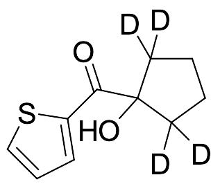 (1-Hydroxycyclopentyl)-2-thienylmethanone-D4
