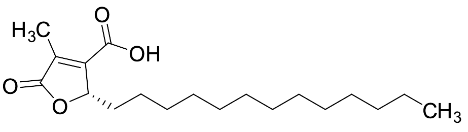 (2S)-2,5-Dihydro-4-methyl-5-oxo-2-tridecyl-3-furancarboxylic Acid