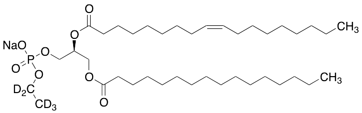 1-Palmitoyl-2-oleoyl-sn-glycero-3-phosphoethanol-D5 Sodium Salt