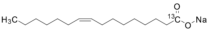 Sodium (Z)-hexadec-9-enoate-1-13C